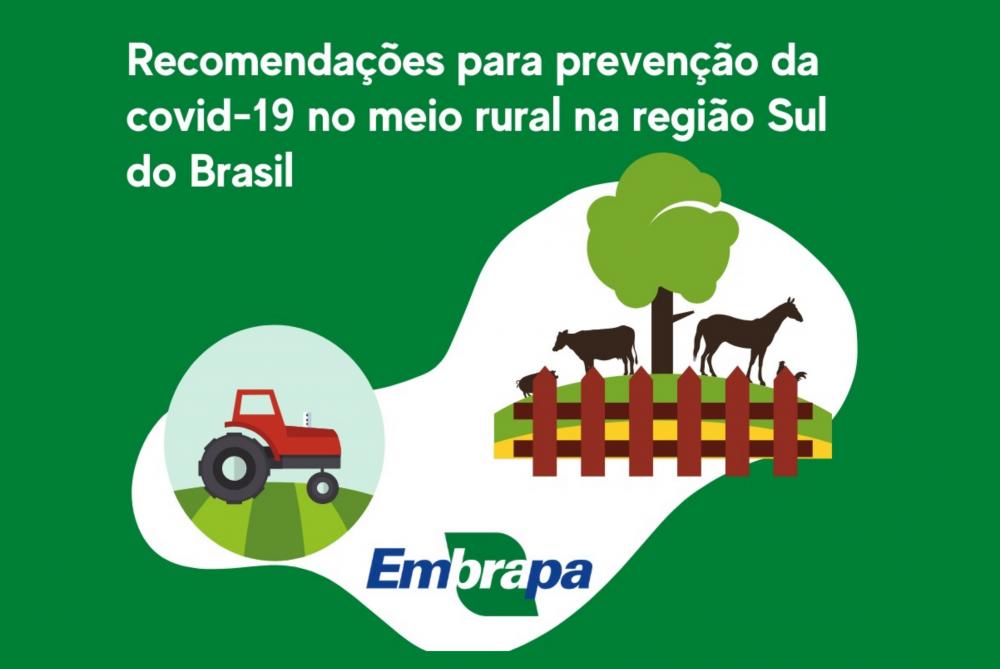 Material contém dicas importantes para quem vive e/ou trabalha no meio rural