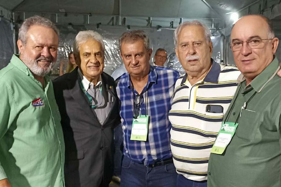 Jornalista Lima Rodrigues no 57° Encontro Ruralista realizado dia 31 de maio e 1° de junho na sede da FAEPA, em Belém. 