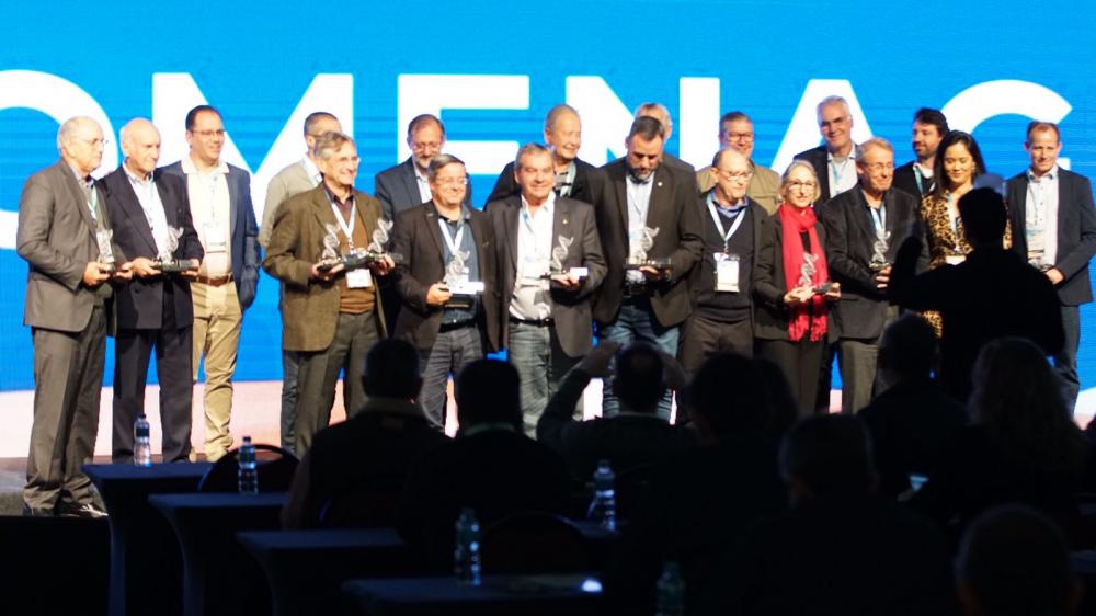 O ENSSOJA, evento que acontece em Mogi das Cruzes (SP) e reúne pesquisadores, indústrias de sementes, empresas obtentoras de tecnologia e produtores rurais de diversos pontos do país.