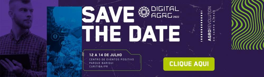 A quinta edição do evento acontecerá entre os dias 12 e 14 de julho, no Centro de Eventos Positivo, no Parque Barigui, em Curitiba (PR). Os ingressos poderão ser adquiridos em digitalagro.com.br, com o primeiro lote com desconto de 40%.