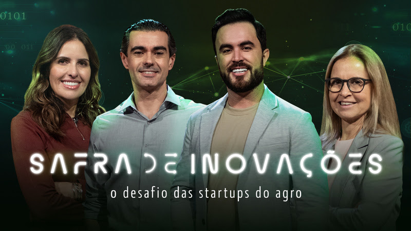 Reality show “Safra de Inovações” aborda tecnologia no agronegócio (Imagem: Divulgação).