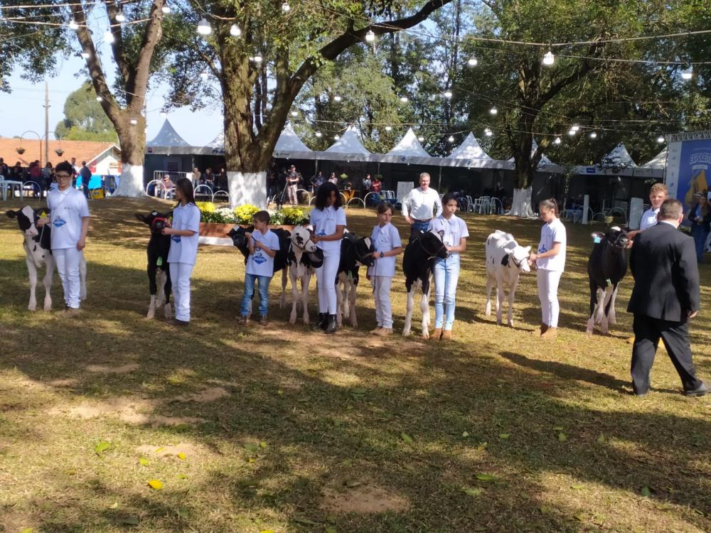 O objetivo do Clube de Bezerras não é avaliar a bezerra, mas sim o desempenho da criança e do adolescente.