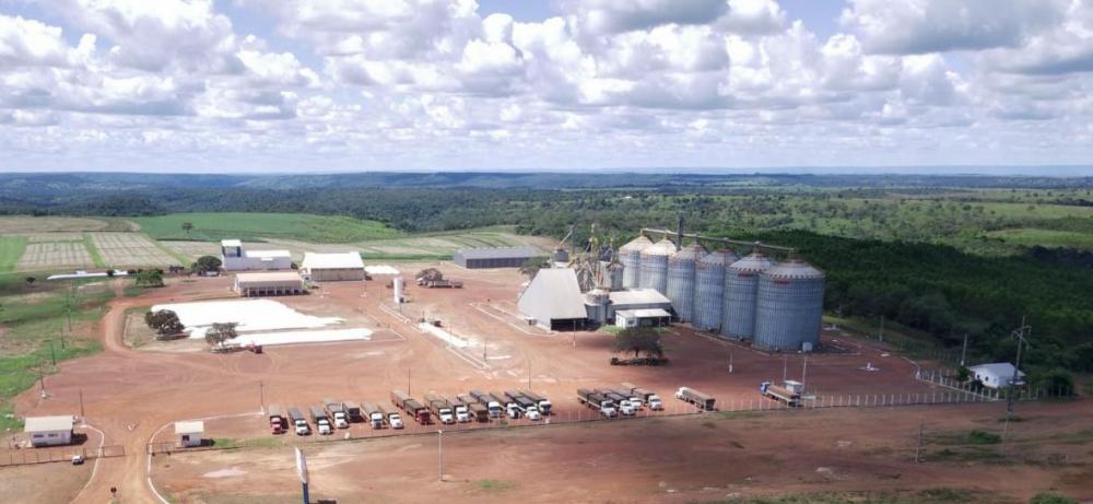 Na safra 22/23, a cooperativa estima uma área total de 50 mil hectares, sendo 35 mil de soja e 15 mil da safrinha de milho - em 2016, ano da chegada, eram menos de 4 mil hectares de área total.