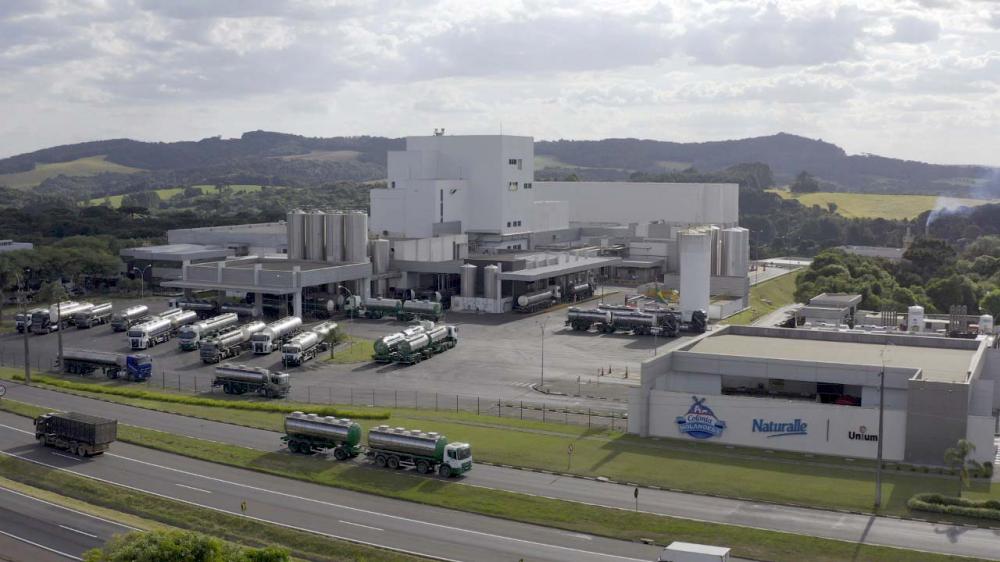 Unidade de Beneficiamento de Leite de Castro (PR) Divulgação