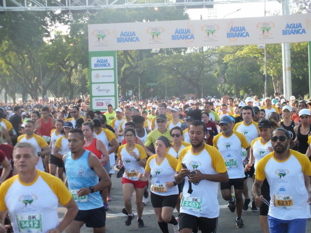 Em 2019, a 3ª edição da Corrida do Trigo levou 5 mil pessoas ao Parque do Ibirapuera Marcos Vianna