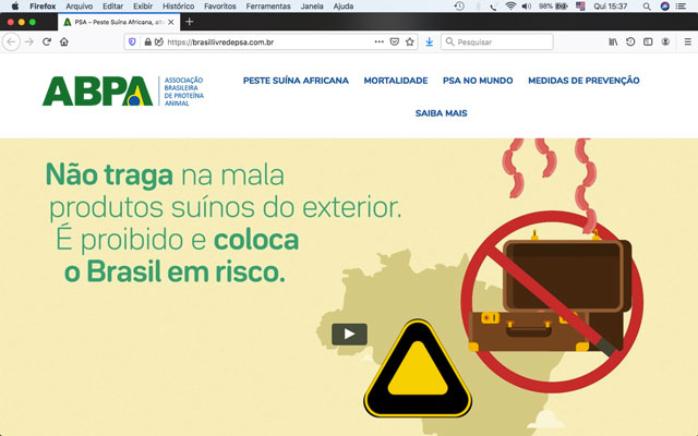 Visite o site www.brasillivredepsa.com.br e faça parte desta campanha!