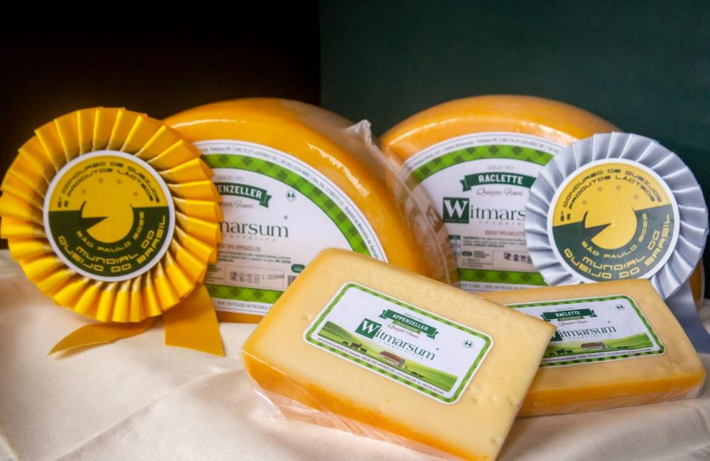 Entre os mais de mil queijos concorrentes, o tipo Appenzeller Witmarsum conquistou o prêmio Super Ouro, isto é, alcançou nota máxima de todos os jurados que o avaliaram em todos os quesitos exigidos pela organização do evento.
