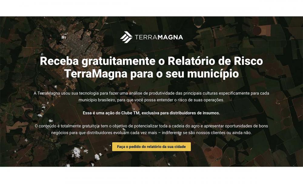 Qualquer distribuidor de insumos pode solicitar o relatório da sua cidade.
