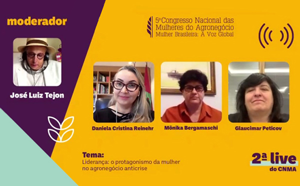 O evento contou com a participação de importantes líderes femininas do agro.