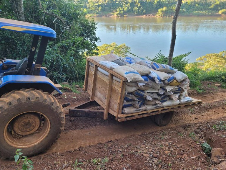 A Polícia Federal instaurou inquérito para apurar os responsáveis pela soja apreendida.