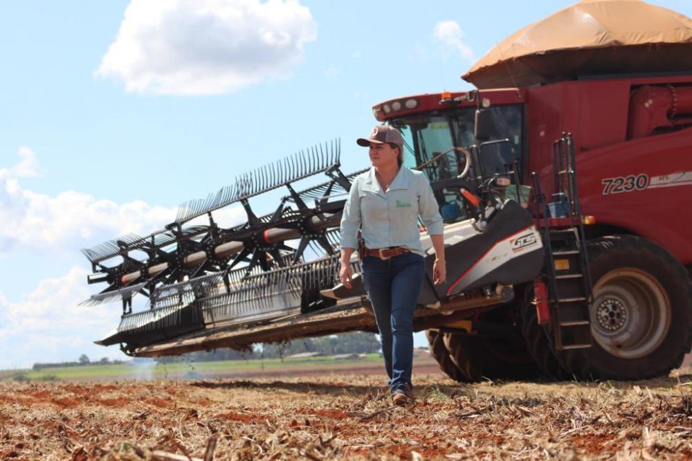 Vinda de uma família de agricultres, Liliane Queiroz diz que sua paixão pelo agro está no DNA Arquivo pessoal