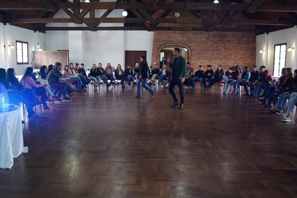 O evento reuniu jovens no Memorial da Imigração Holandesa, em Castro/PR