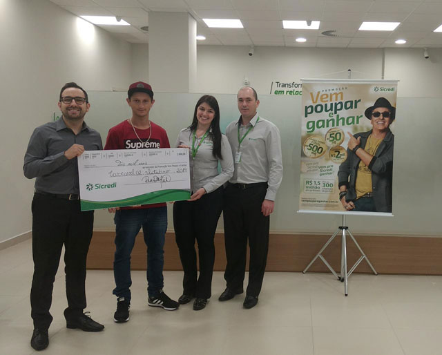 Para participar é simples: a cada R$ 100 de incremento líquido na poupança do associado, um número da sorte é distribuído Créditos: divulgação
