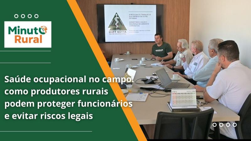  Saúde ocupacional no campo como produtores rurais podem proteger funcionários e evitar riscos legais