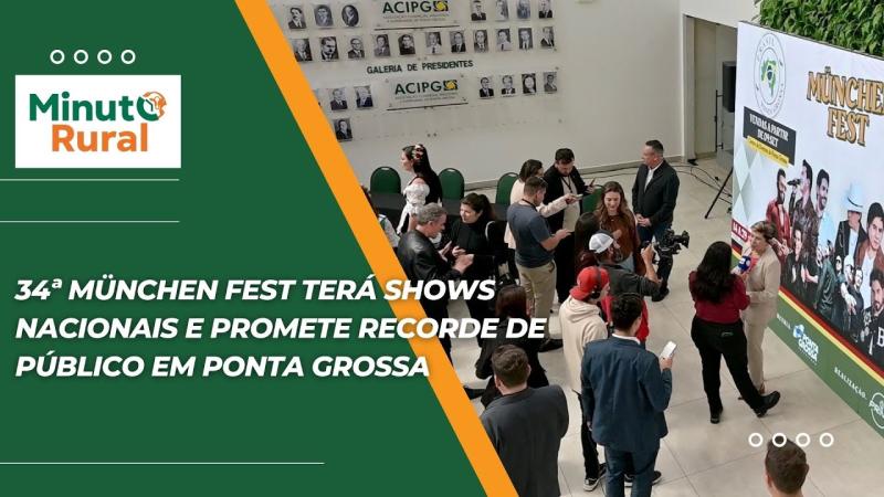 34ª München Fest terá shows nacionais e promete recorde de público em Ponta Grossa
