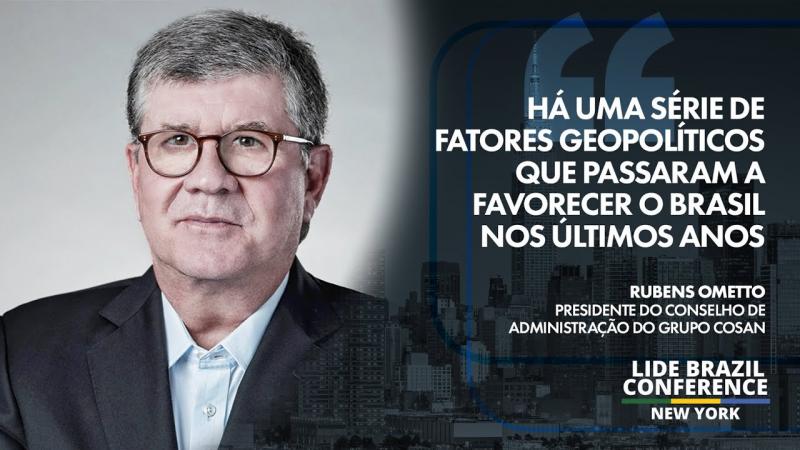 LIDE BRAZIL CONFERENCE NY l Rubens Ometto, Cosan: 