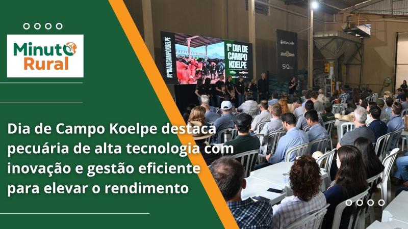 Dia de Campo Koelpe destaca pecuária de alta tecnologia com inovação e gestão eficiente e rendimento