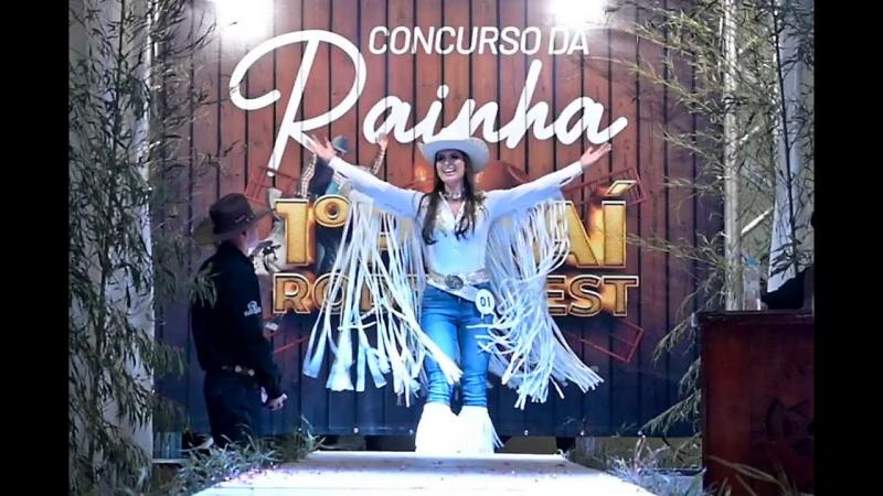 Amanda Zadra Busquete é eleita Rainha do 1º Piraí Rodeo Fest