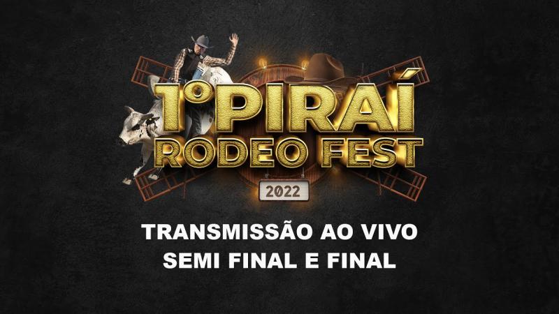 1º PIRAI RODEO FEST - 16/10/2022 - Terceiro dia de Rodeio.