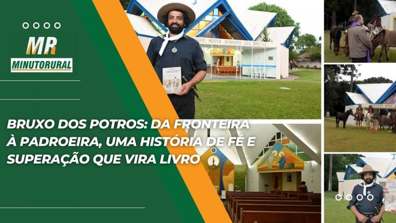Bruxo dos Potros: da fronteira à padroeira, uma história de fé e superação que vira livro