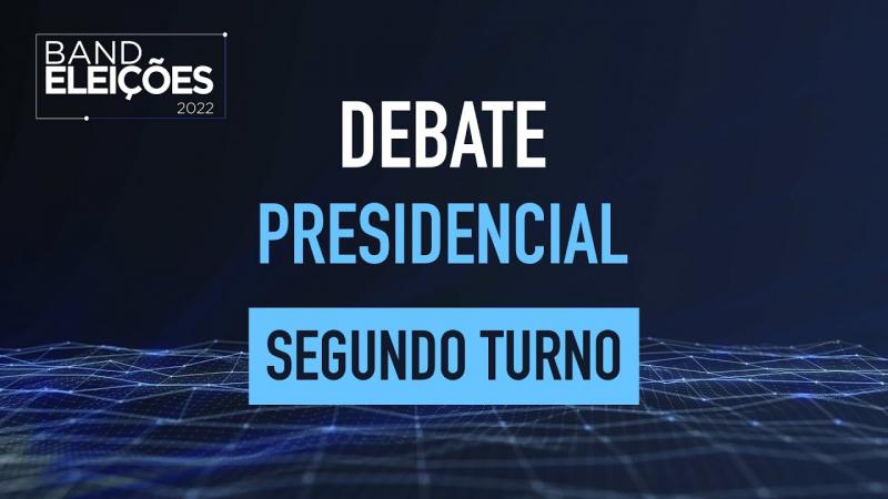 Debate presidencial Segundo Turno ao vivo na Band