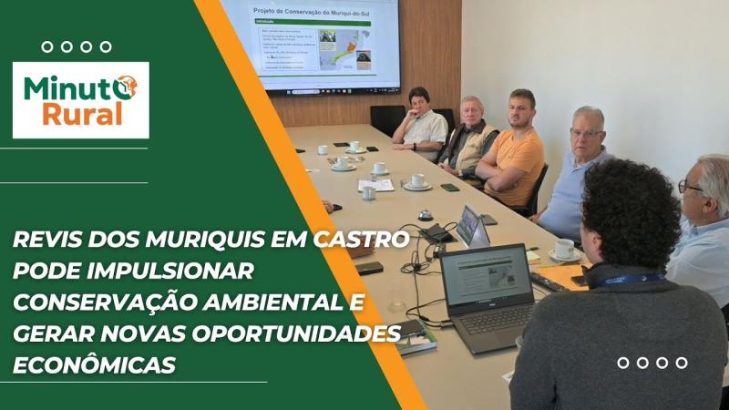 REVIS dos Muriquis em Castro pode impulsionar conservação ambiental e gerar novas oportunidades economicas